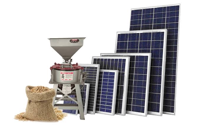 Solar Atta Chakki Plant 3 Phase